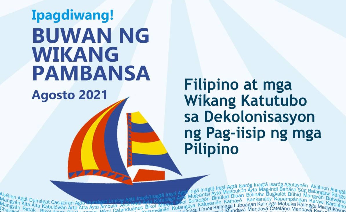 Buwan ng Wikang Pambansa, Agosto 2021. (Photo / Retrieved from PTV News)